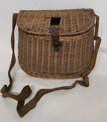 Ancien panier pêche - panier, de